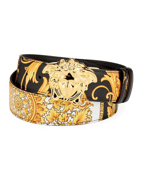 versace leather belt strap